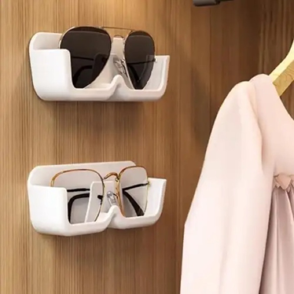 Plastic sunglass holders( total of 8)